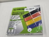 Techstone Resistance Bands Set with 5 Levels