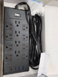 Lezone Power Strip Surge Protector with USB Ports and Multiple Outlets