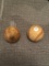 Used Leather Baseballs with Stitch Detailing
