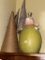 Lot of Assorted Items To Include Crowned Rabbit Figurine and Decorative Trees