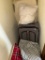 Lot of Assorted Items To Include Pillows, Suitcase, and Blanket