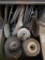of Assorted Abrasive and Wire Wheels for Grinding and Polishing