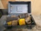 : Lot of Starrett Hole Saws with Accessories in Plastic Storage Case