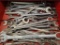 Assorted Metal Wrenches in Various Sizes