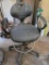 Adjustable Office Chair with Armrests and Foot Ring
