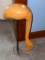 Wooden Bird Head Garden Tool Sculpture, 18 Inches Tall,