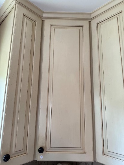 Cabinet Lot of Assorted Items Including Glassware and Dishware,