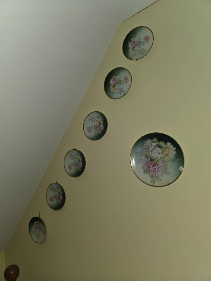 7 Thomas Sevres Bavaria Hand-Painted Plates
