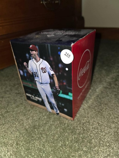 Max Scherzer Washington Nationals Snow Globe with Box