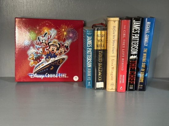 Lot of Books To Include Disney Cruise Line Binder and Various Titles