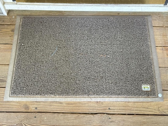 Stanley Steemer Brown Textured Doormat,