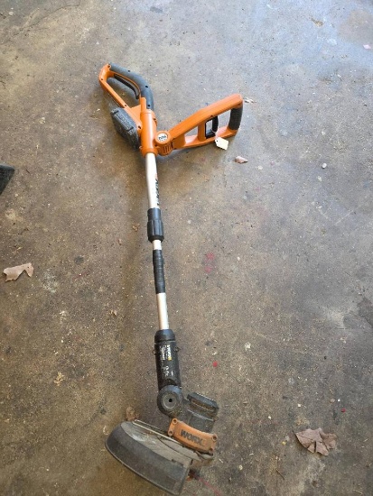 Worx Cordless String Trimmer With Adjustable Handle