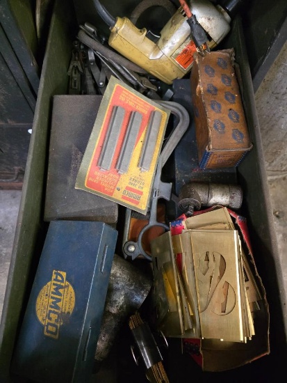 Assortment of Tools and Accessories Including Ammco and Other Brands