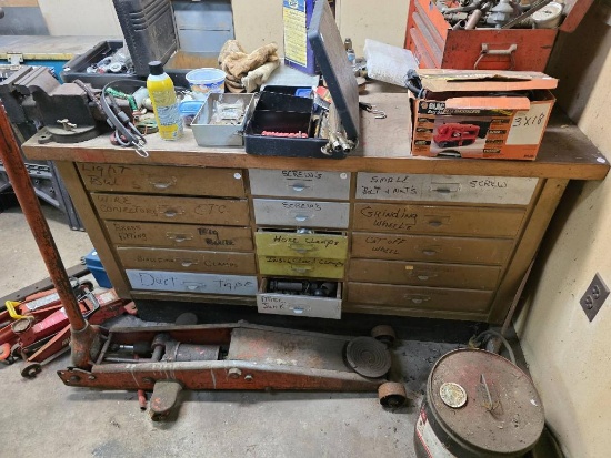 15-Drawer Tool Cabinet, , Contents Not Included
