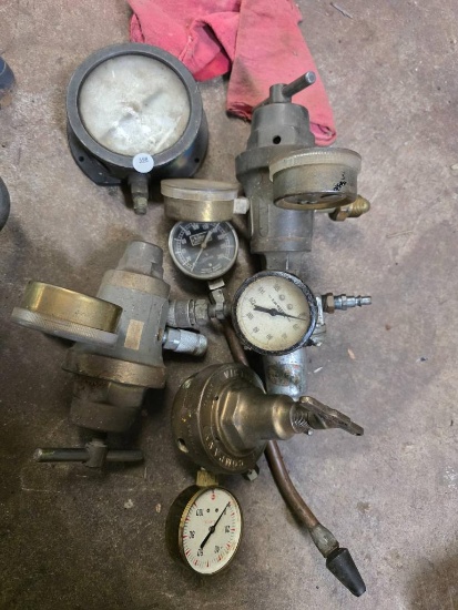 Lot of Gauges with Various Components