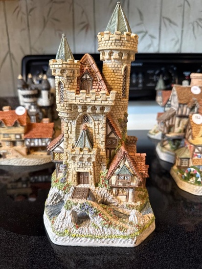 Guardian Castle Limited Edition Figurine, Measures Approximately 10 Inches Tall