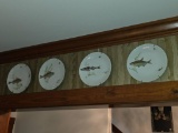 4 Fish Plates, 8-Inch Length,
