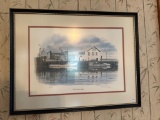 Franklin A. Saye Signed Print Lores Oyster House Open Edition