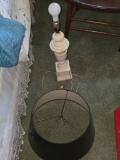 Marble Table Lamp with Brass Fittings, 21H Without Shade