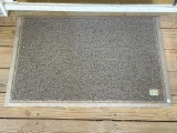 Stanley Steemer Brown Textured Doormat,