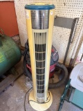 Tower Fan With Control Panel and Digital Display