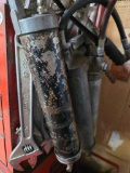 Side of Torches with Oil Guns and Wrenches