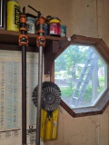 Lot of Chemicals, Clamps, and Grinder Attachments