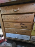 Contents of 5 Drawers With Electrical, Plumbing, and Adhesive Items