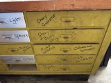 Drawer Lots of Assorted Tool Items with Automotive Parts