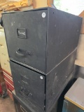 2-Drawer Metal File Cabinet, Contents Not Included