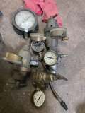 Lot of Gauges with Various Components