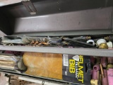 Toolbox and Contents with Various Welding Accessories
