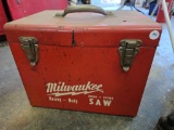 Milwaukee Heavy-Duty High-Speed Saw in Metal Carrying Case,