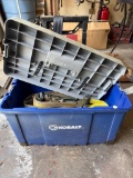 Lot of Assorted Straps and Accessories in Kobalt Rolling Tote