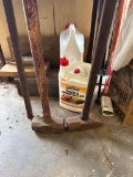 Lot of Assorted Items to Include Sledgehammers and Weed Killer