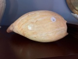 Large Polished Seashell Decorative Piece,
