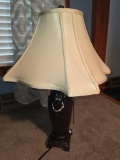 Table Lamp, , 26 1/2H With Ivory Shade