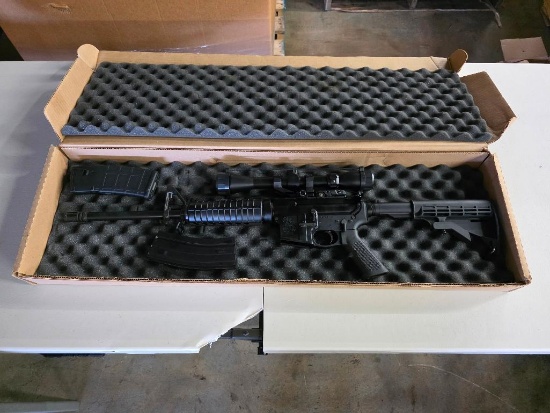 Smith and Wesson Model M&P-15, SN#SY71076, Is In Excellent Condition, is in original box, comes with