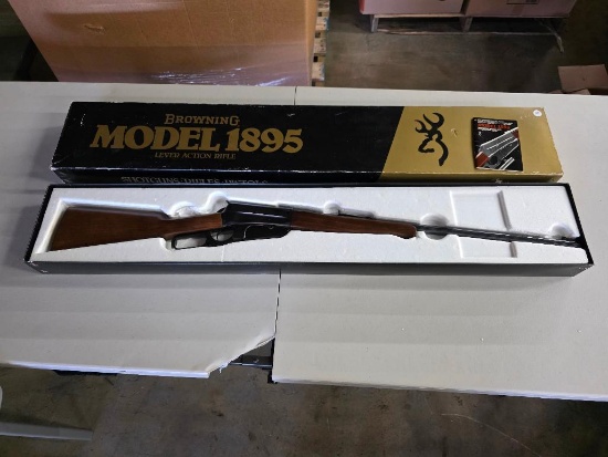 Browning Model 1895 .30-06 Lever Action Rifle, SN# 04149PW187, is in original box with paperwork,