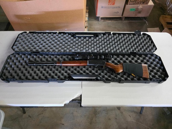The Marlin Firearms 1870 Micro Groove Barrel Model .336 30-30 win. Caliber, with wooden stock, SN#