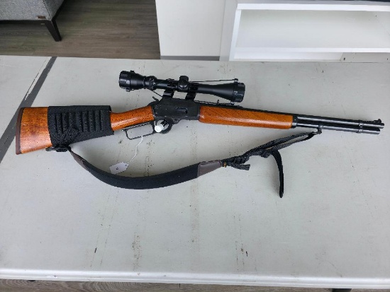The Marlin Model 1894S Micro Groove Barrel Cal. 44 Rem. Mag. Or 44 SPL. With wooden Stock,