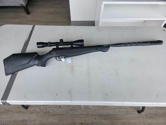 Crosman Shockwave Nitro Piston Air Rifle .22 Caliber Model: CS2SXS Break Barrel with scope,