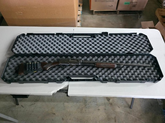 Wards WesternField Model 35 16 Gauge Rifle, SN# U106245, Has a Stuck Trigger, Comes in Hard Carrying