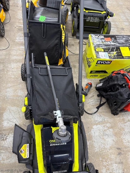 Ryobi One+ HP Brushless Cordless Lawn Mower  Open Box Our Price $325.99