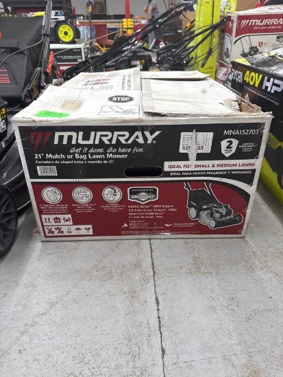 Murray 21-Inch Mulch or Bag Lawn Mower, Open Box