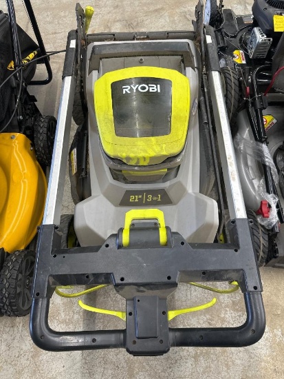 Ryobi 21 Inch 3-in-1 Cordless Lawn Mower  Open Box $199