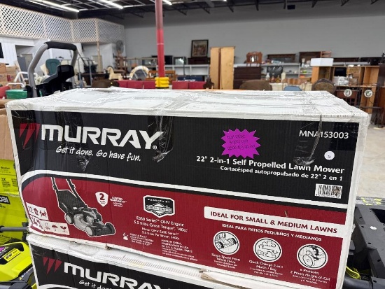 Murray 22-Inch 2-in-1 Self-Propelled Lawn Mower, Open Box, Our Price $299.99