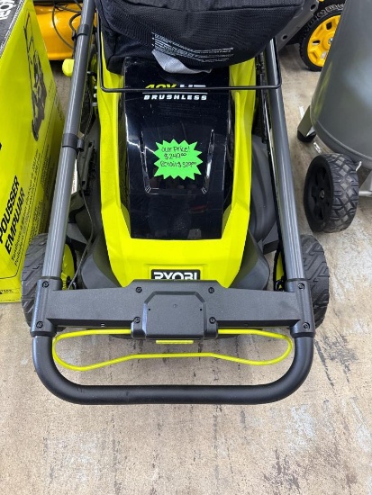 Ryobi 40V HP Brushless 20-Inch Lawn Mower, Open Box