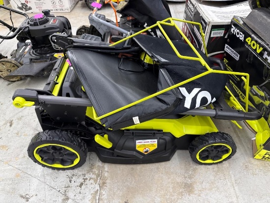 Ryobi 40V HP Brushless Self-Propelled Lawn Mower, Open Box our price $424.99