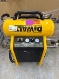 Open Box DeWalt Portable Air Compressor with Wheels our price $259.99
